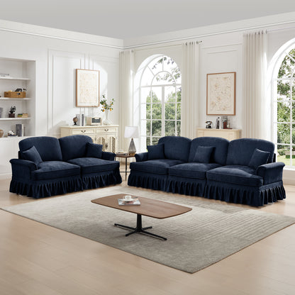 3-Seater Loveseat - Blue