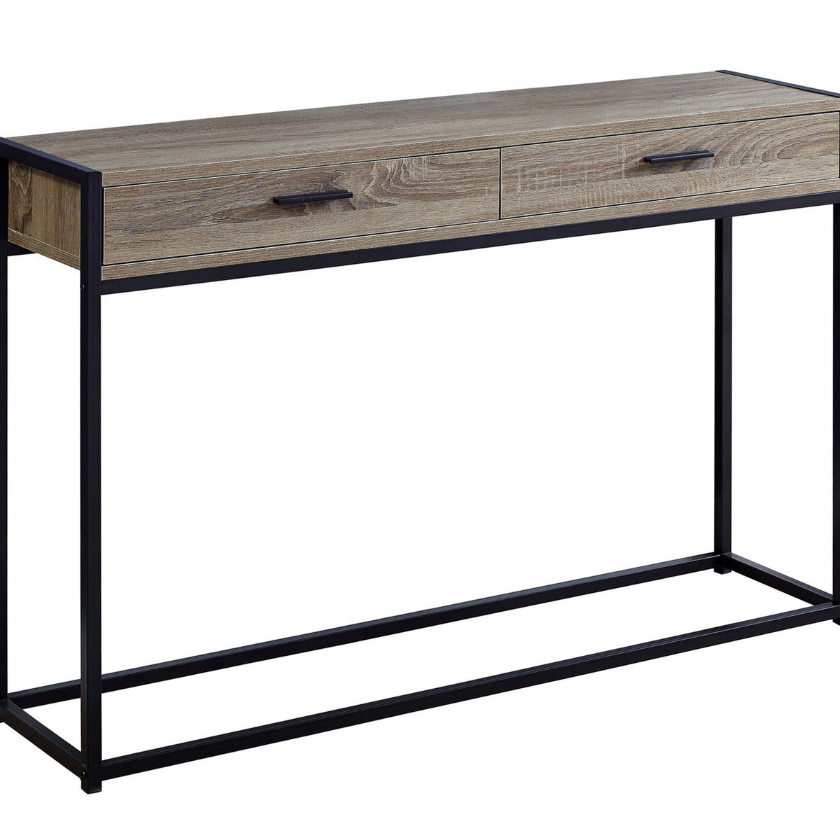 Accent Console Table For Entryway, Storage Drawers, Contemporary & Modern