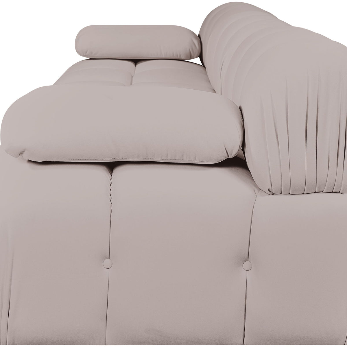 Orin - Velvet 3 Piece Modular Sofa