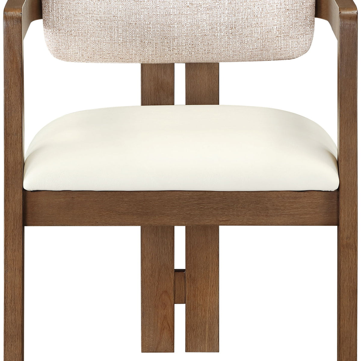 Ravina - Upholstered Dining Chair With Stained Brown Base (Set of 2)
