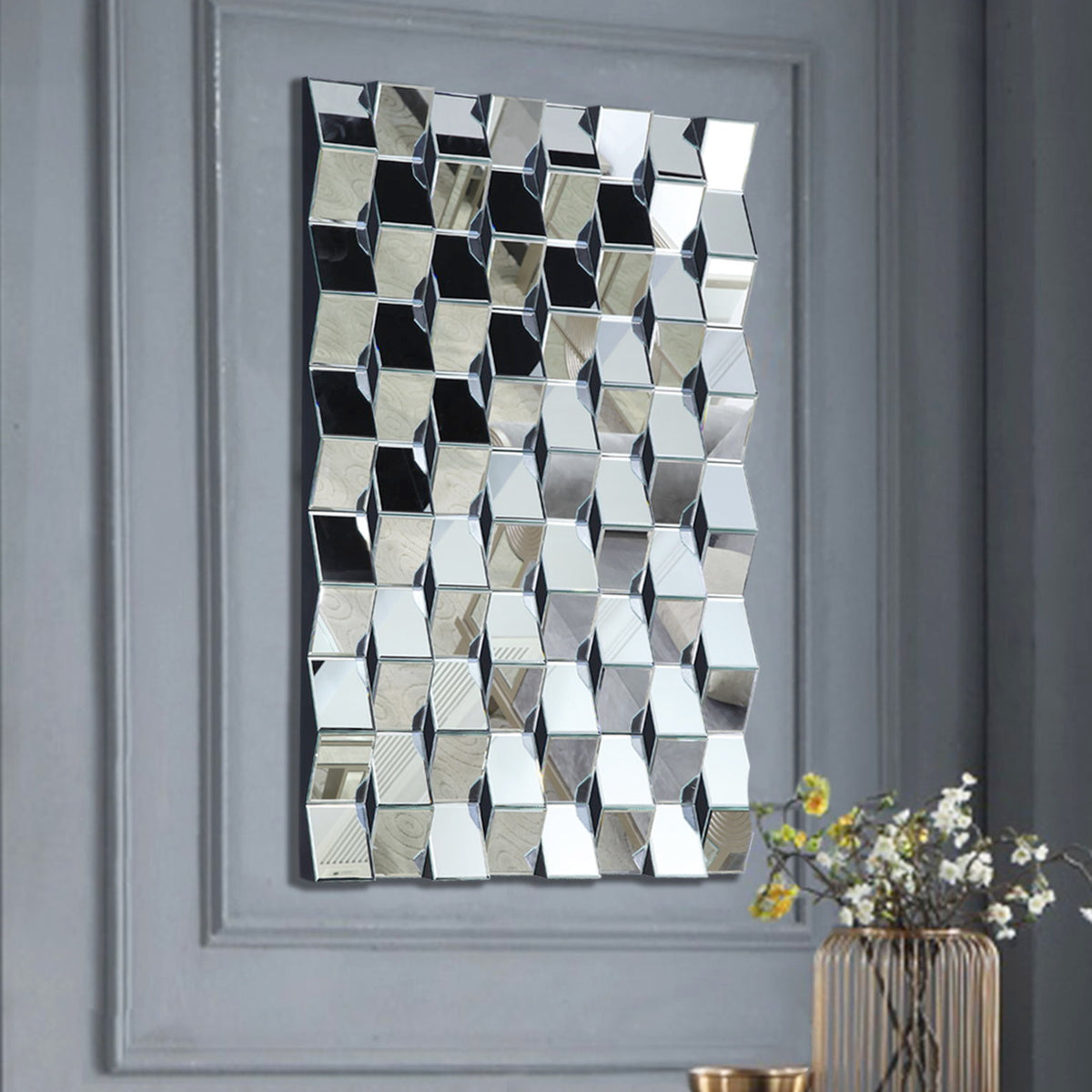 Ziggy - Mirror - Pearl Silver