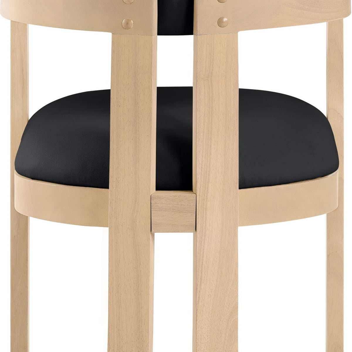 Lavrin - Vegan Leather Dining Arm Chair (Set of 2) - Natural Base