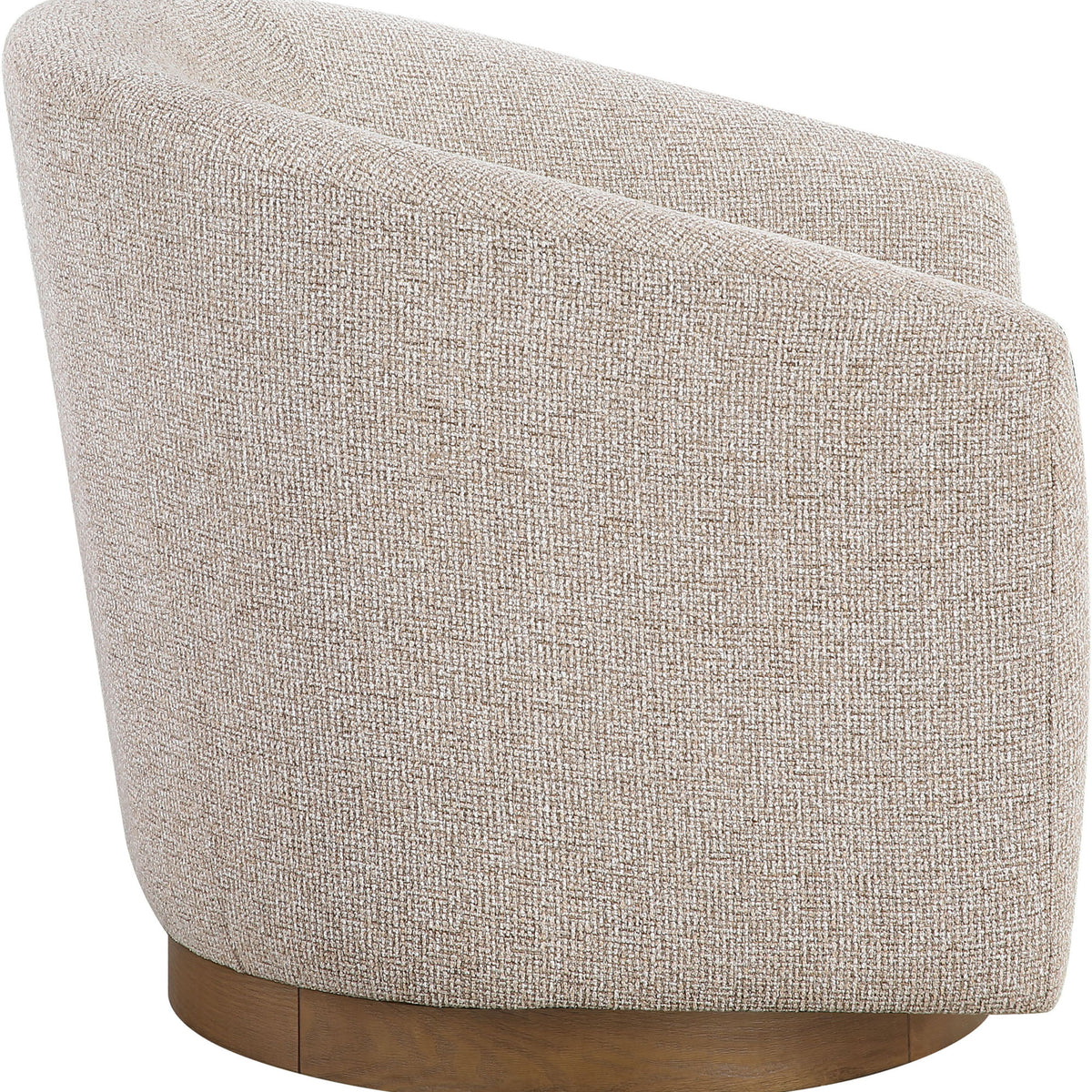 Modra - Performance Fabric Upholstered Swivel Accent Chair