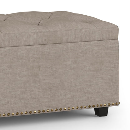 Hamilton - Upholstered Lift Top Rectangular Storage Ottoman