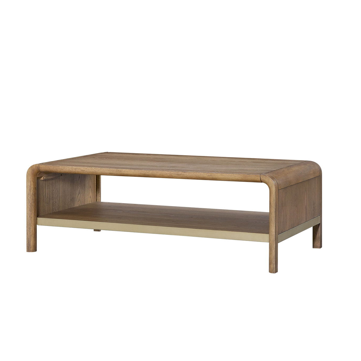 Waterfall - Cocktail Table - Latte