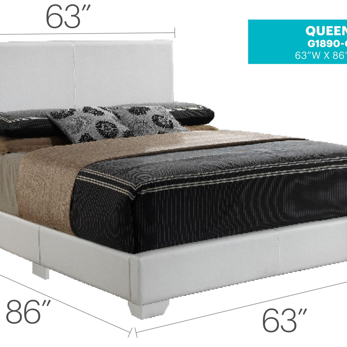 Elegant Platform Bed For Relaxed Spaces