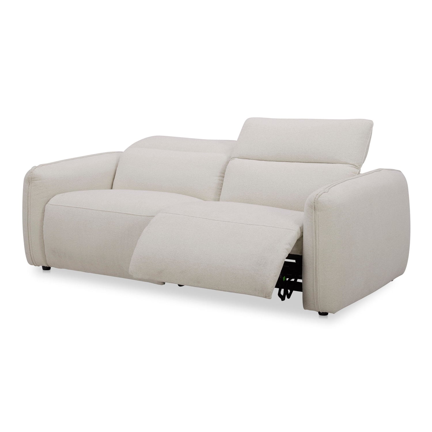 Eli - Power Recliner Sofa - Warm White