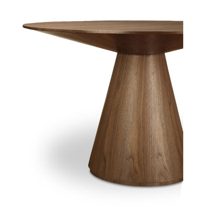 Otago - Round Dining Table - Natural Walnut