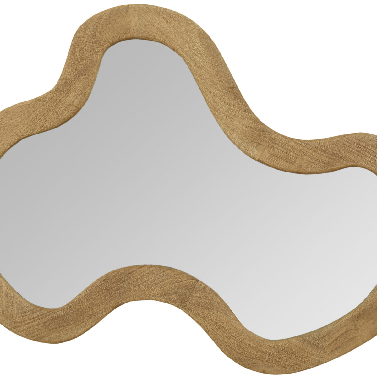 Oblique - Mirror - Wood