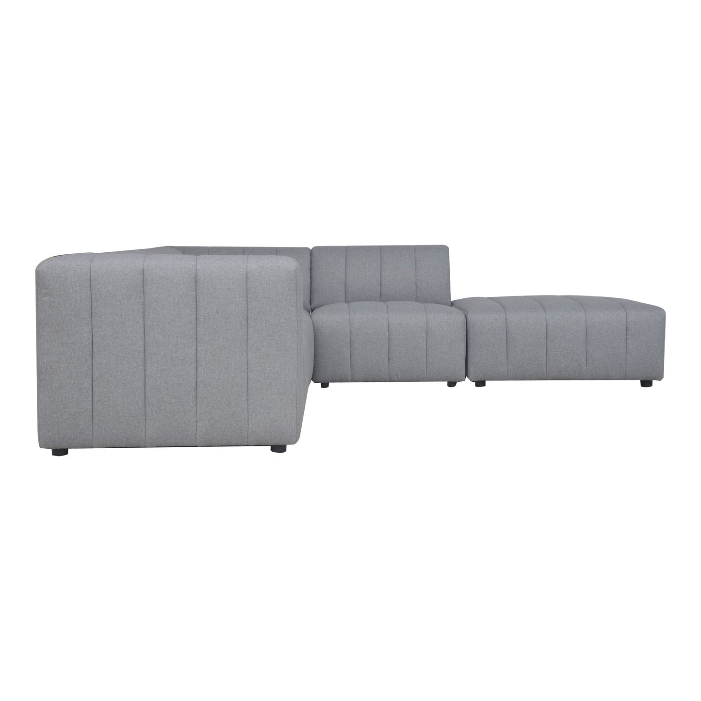 Lyric - Dream Modular Sectional Right Gray - Dark Gray