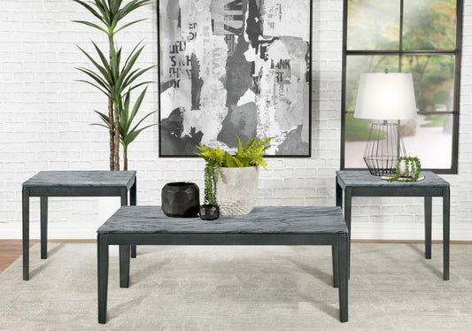 Mozzi - Faux Marble Coffee Table Set