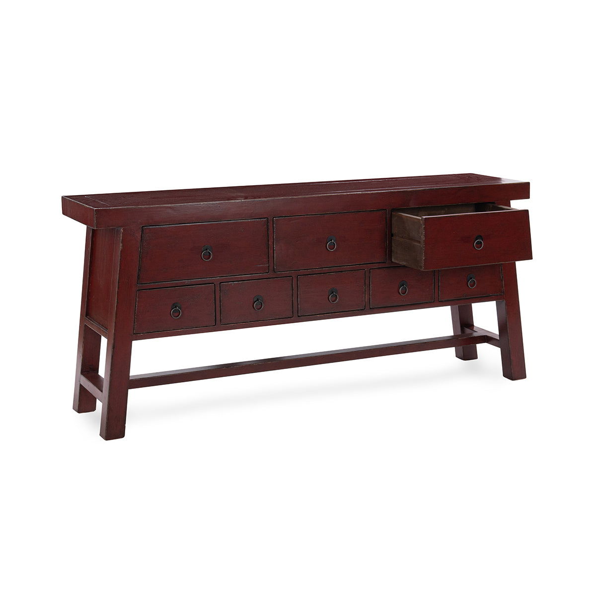 Hollyn - Console Table - Deep Red