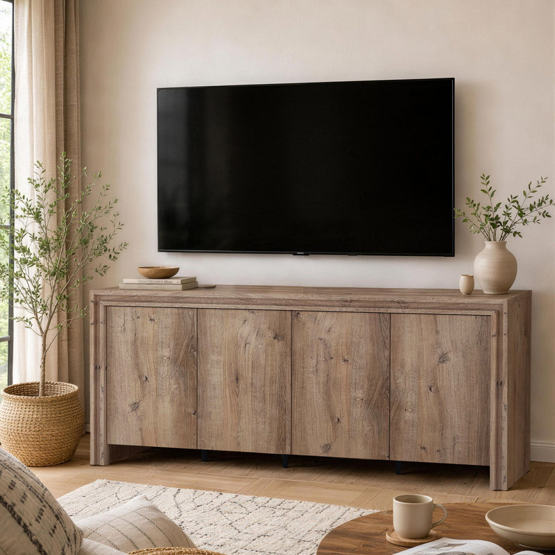 Corin - Sideboard (4-Door) - Brown