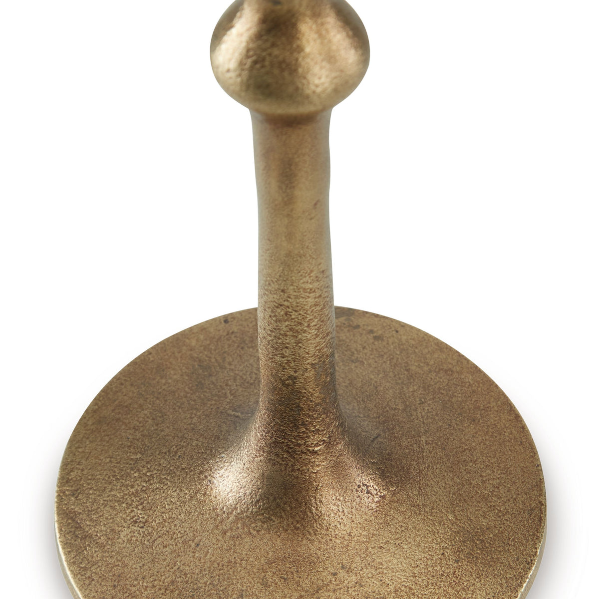 Larwick - Candle Holder Set (Set of 2) - Antique Brass Finish