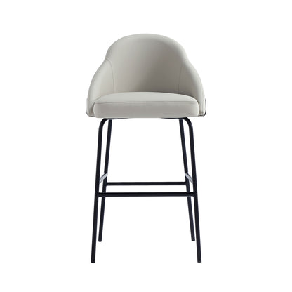 Manhattan Gracie - Barstool With Black Base
