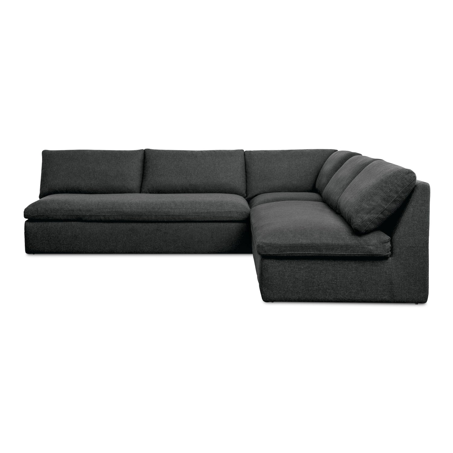 Miles - 3 Piece Outdoor Modular - Charcoal