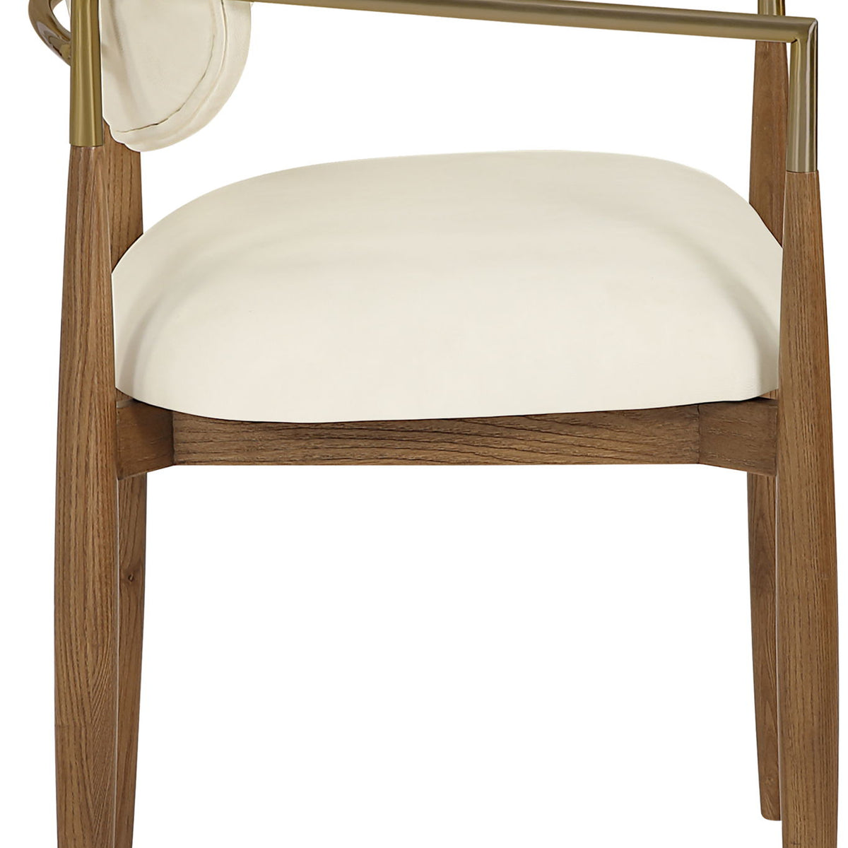 Riccio - Dining Arm Chair (Set of 2) - Walnut Frame