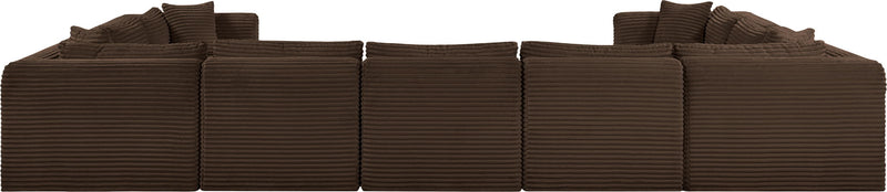 Shaggy - 9 Piece Modular U-Shaped Sectional