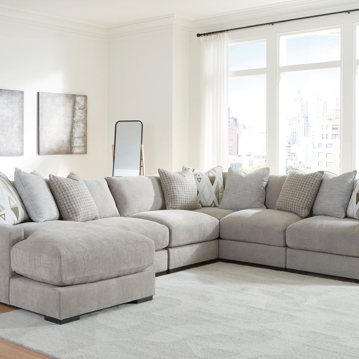 Aslan Court - 6 Piece Sectional