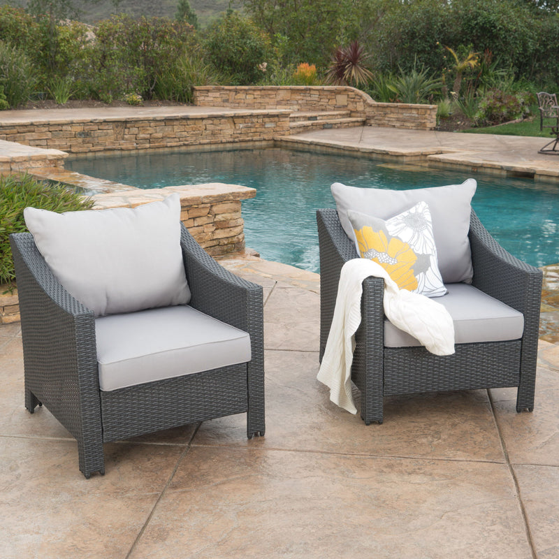 Antibes - Armchair With Water Resistant Cushions