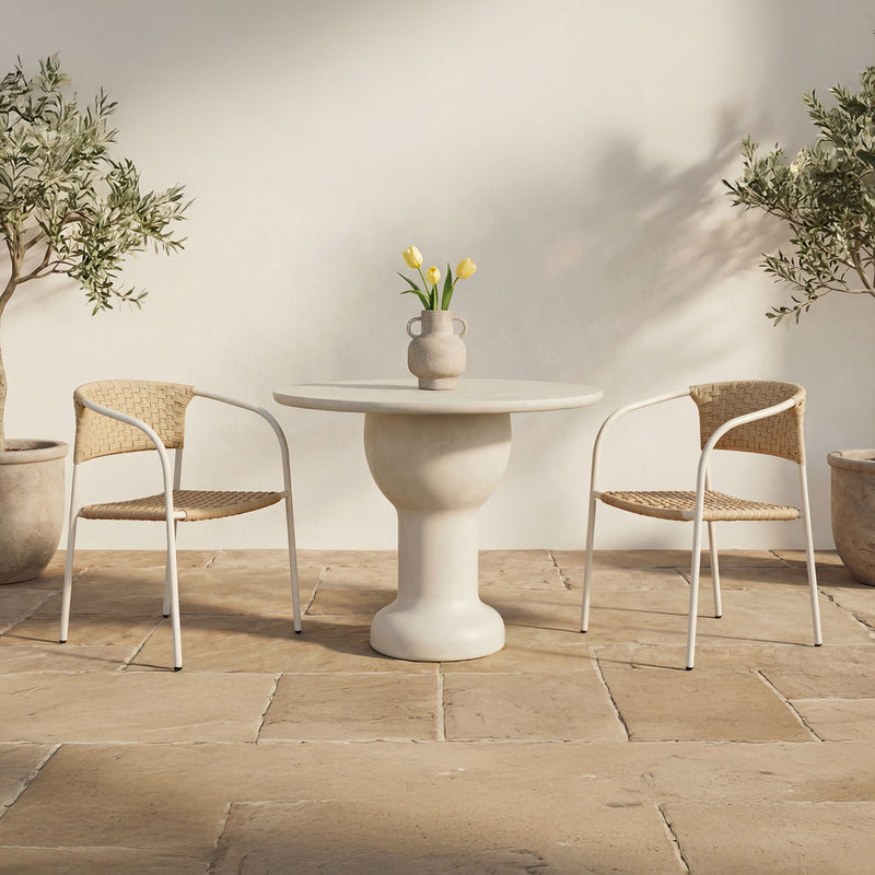 Zola - Outdoor Dining Chair (Set of 2) - Natural