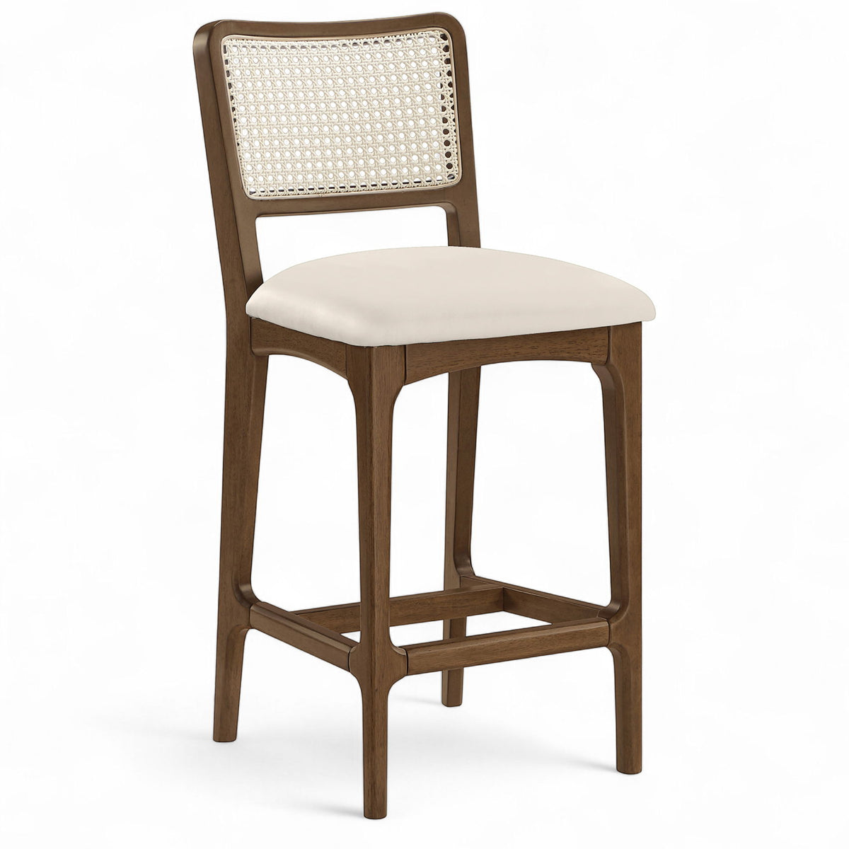 Atrium - Counter Stool With Brushed Brown Base (Set of 2)