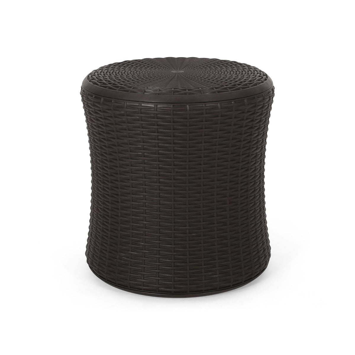 Olivo - Patio Table Outdoor Side Table - Dark Brown