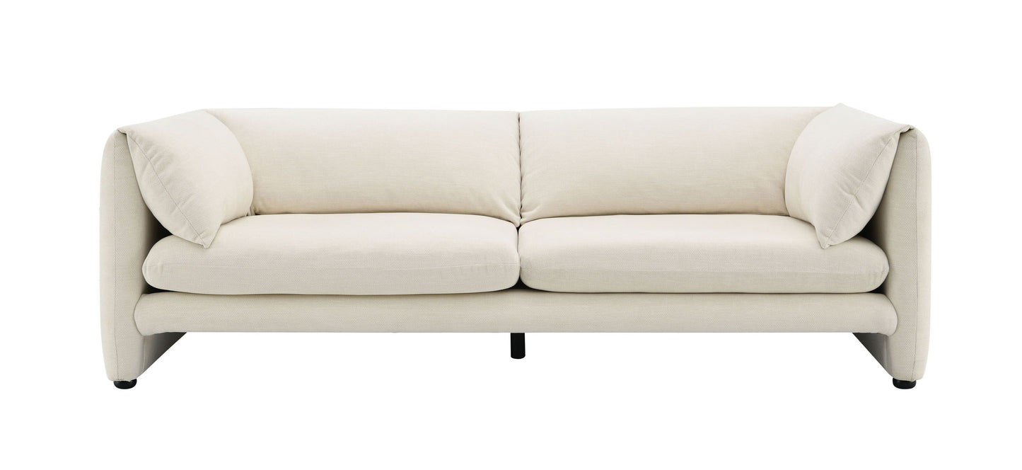 Jaeda - Boucle Sofa - Beige