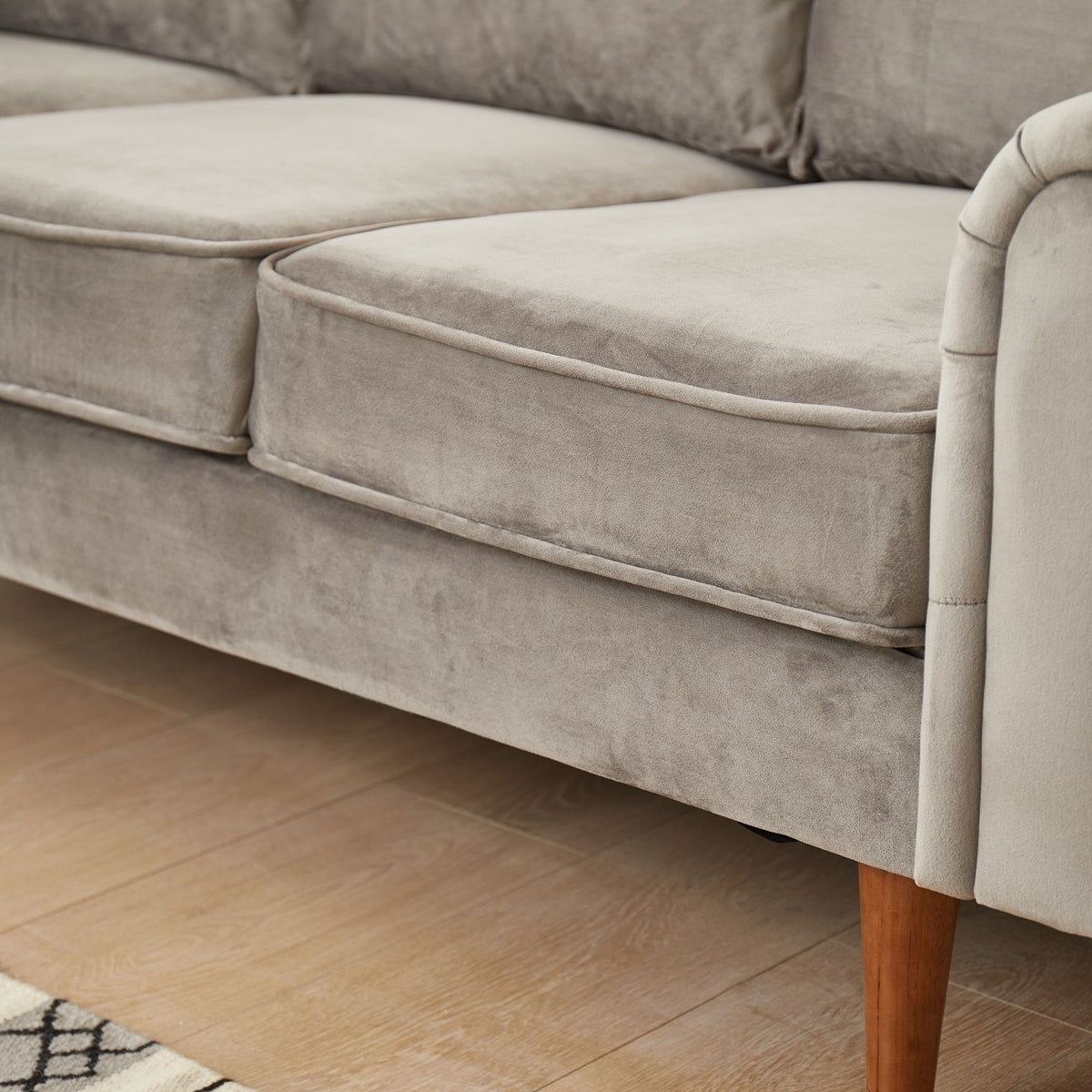 Graceful Design Plush Comfort Sofa