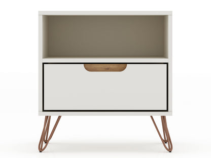 Manhattan Rockefeller - 1-Drawer Nightstand