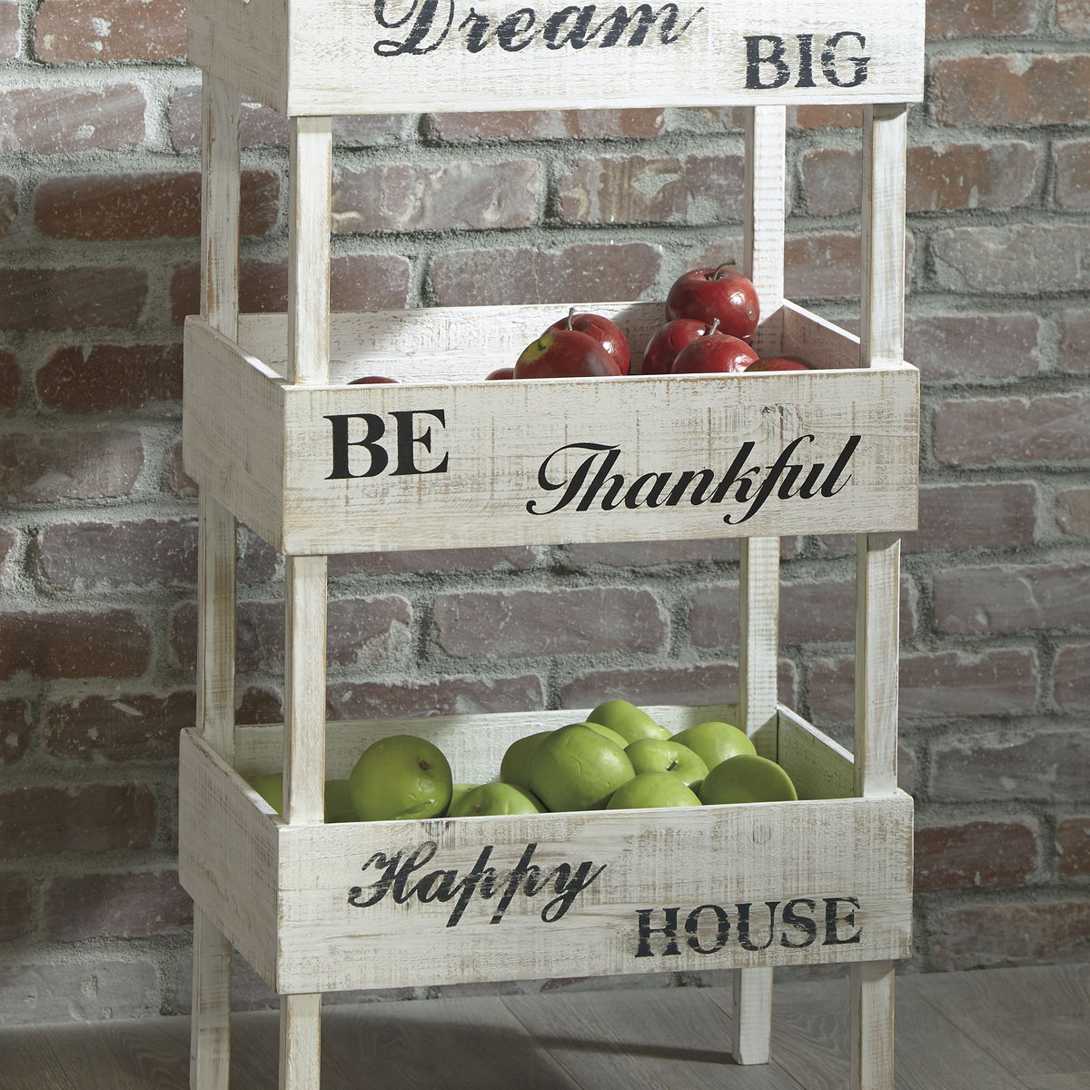 Yulton - Antique White - Storage Shelf