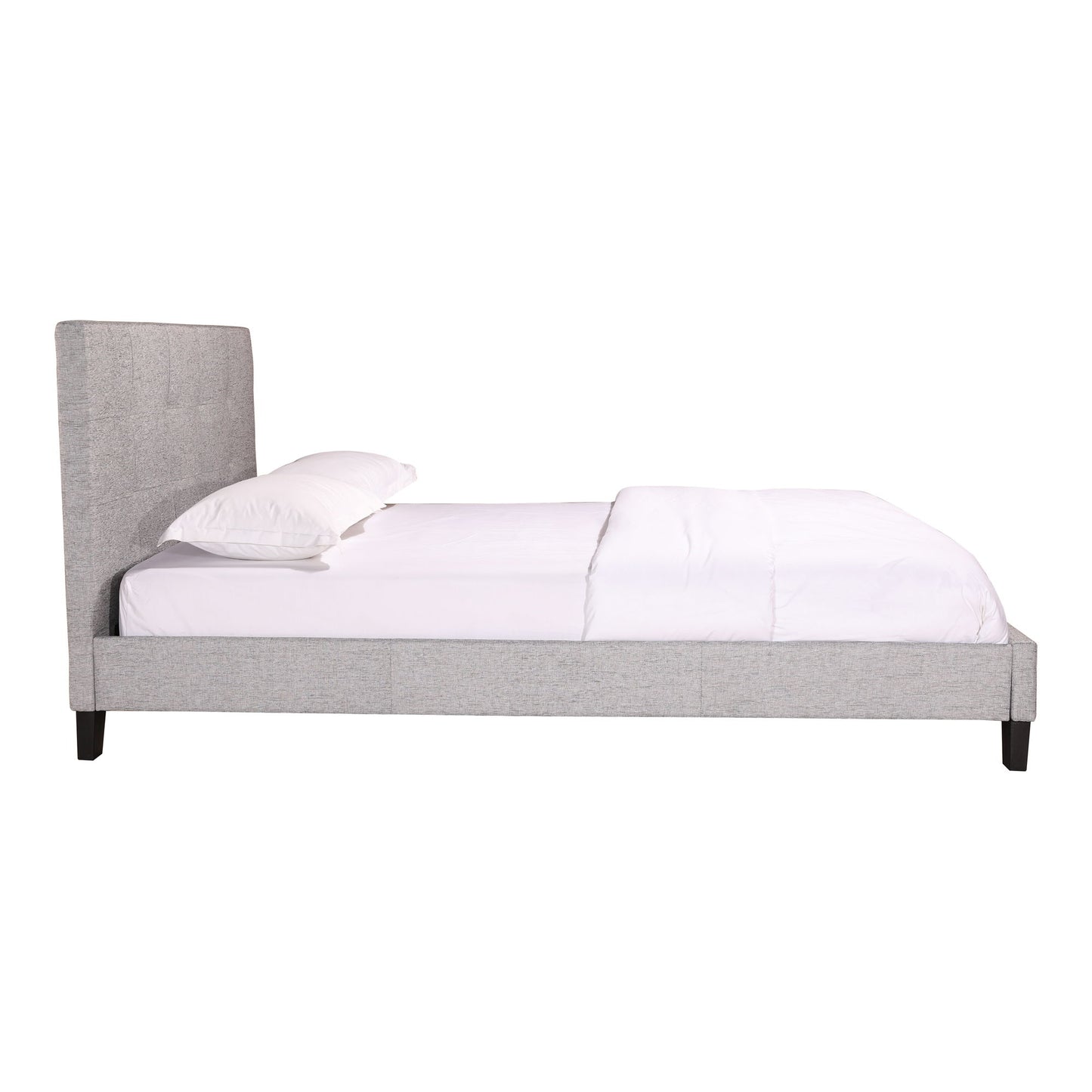 Eliza - King Bed Upholstery - Gray