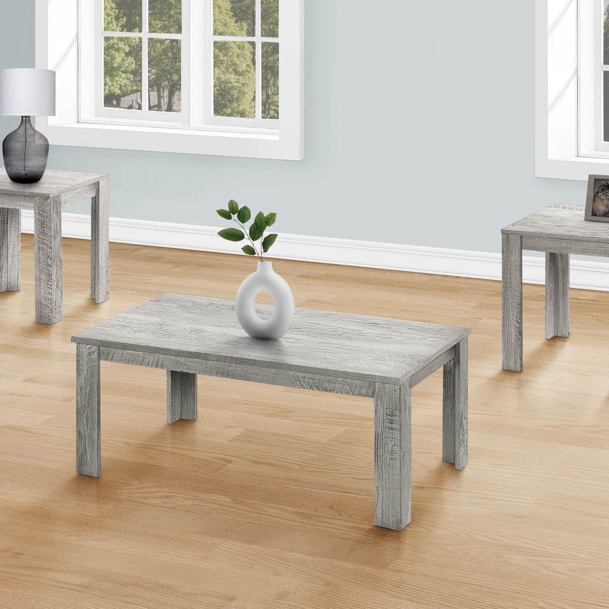 Table Set, Coffee, End, Side, Accent For Living Room Transitional (Set of 3)