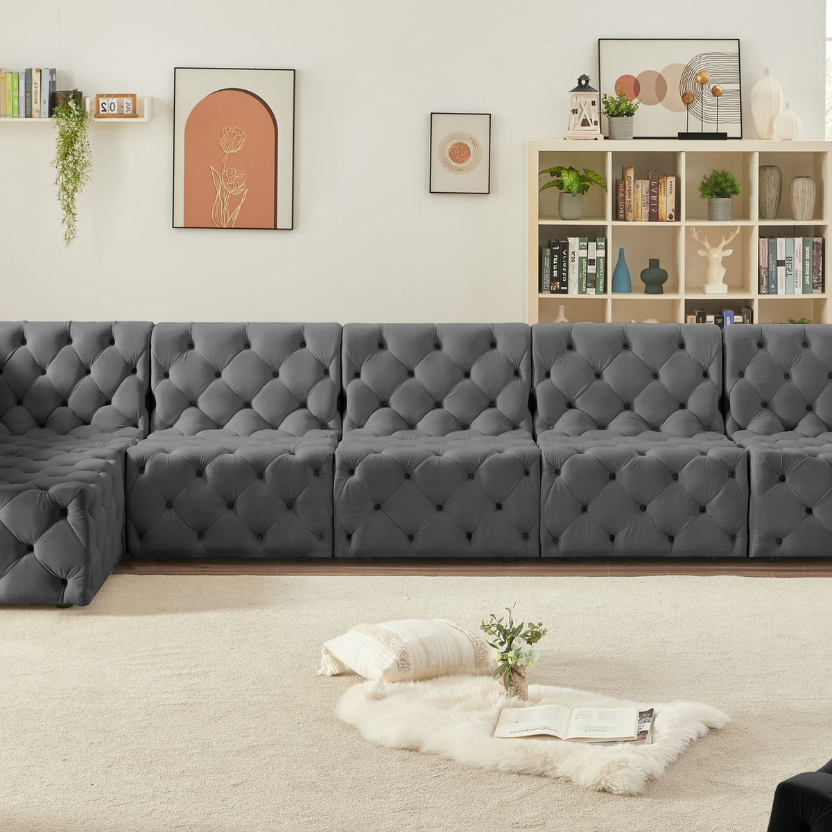 Tuft - 6 Piece Modular Sectional