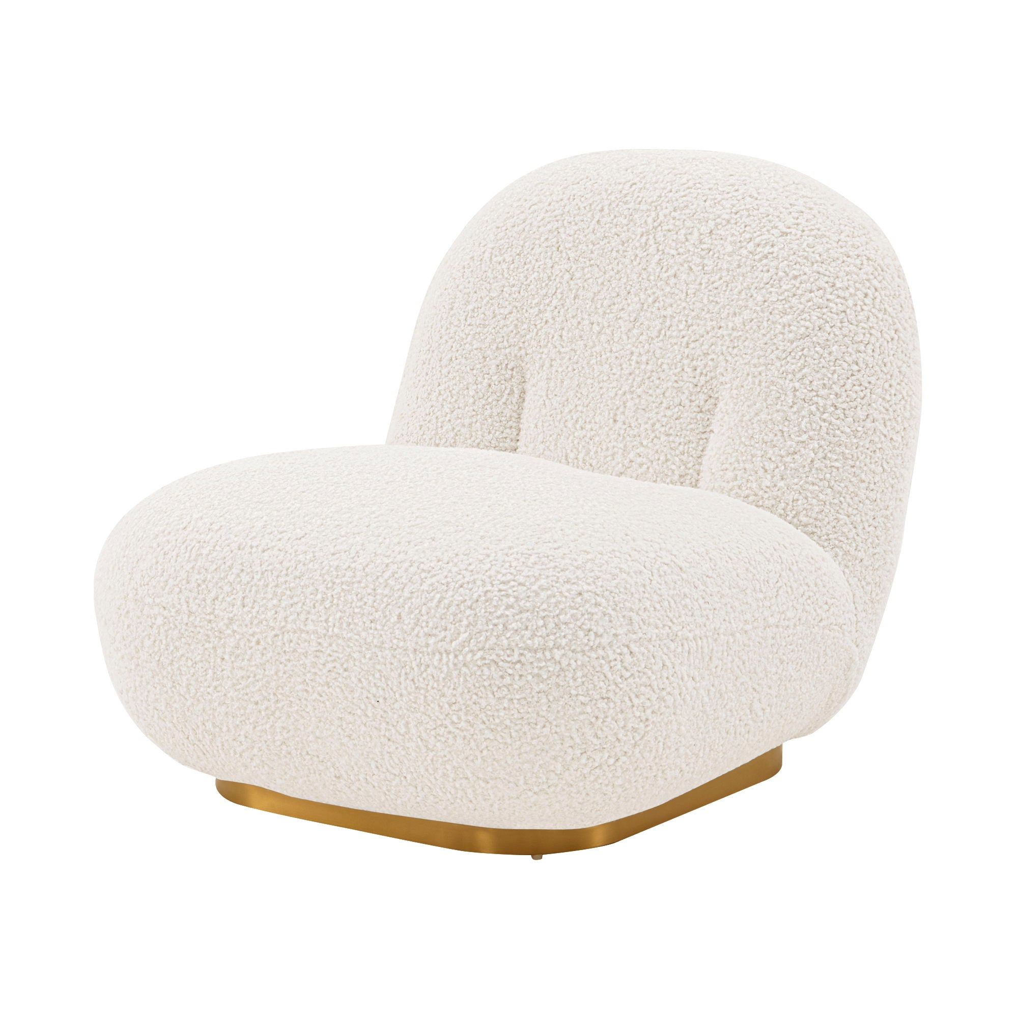 Edina - Lounge Chair - White