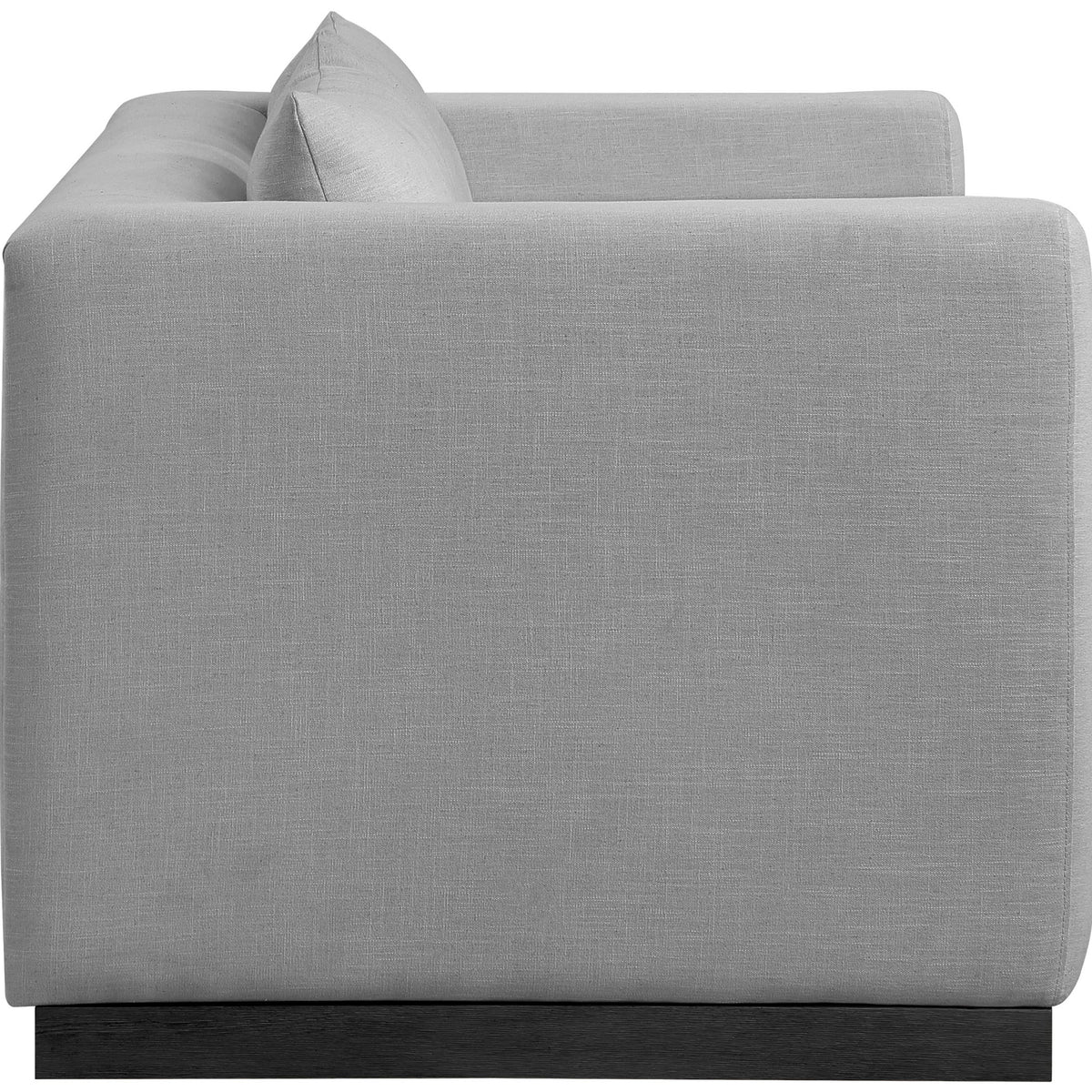 Alfie - Linen Textured Fabic Loveseat