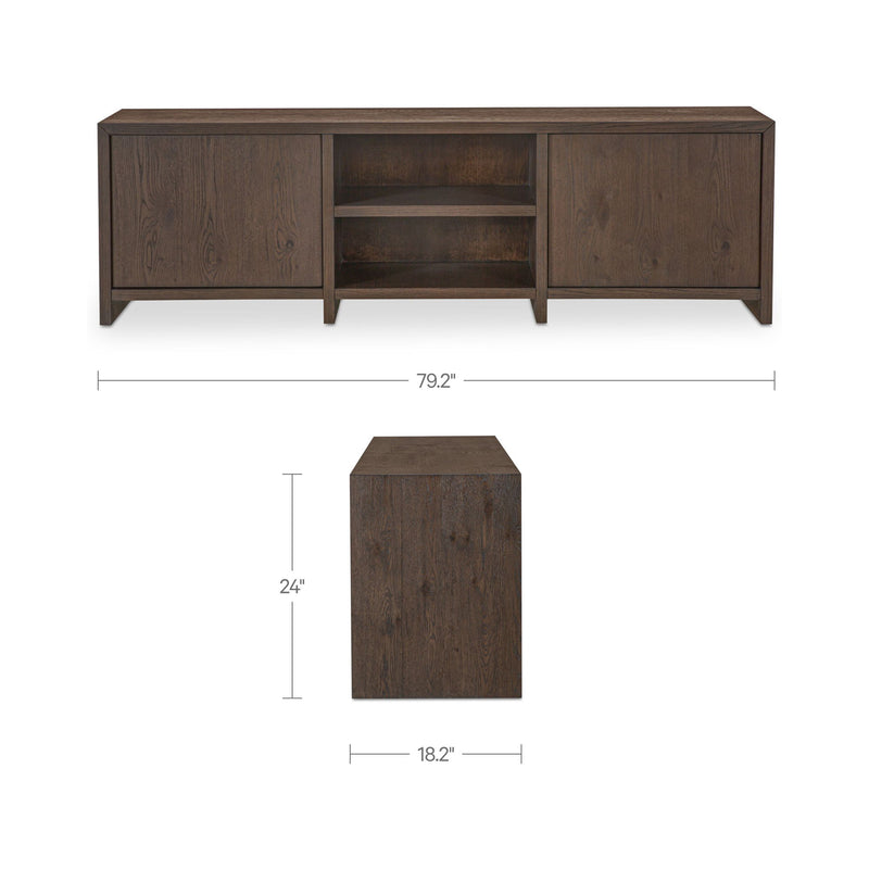 Jenson - Media Unit - Brown