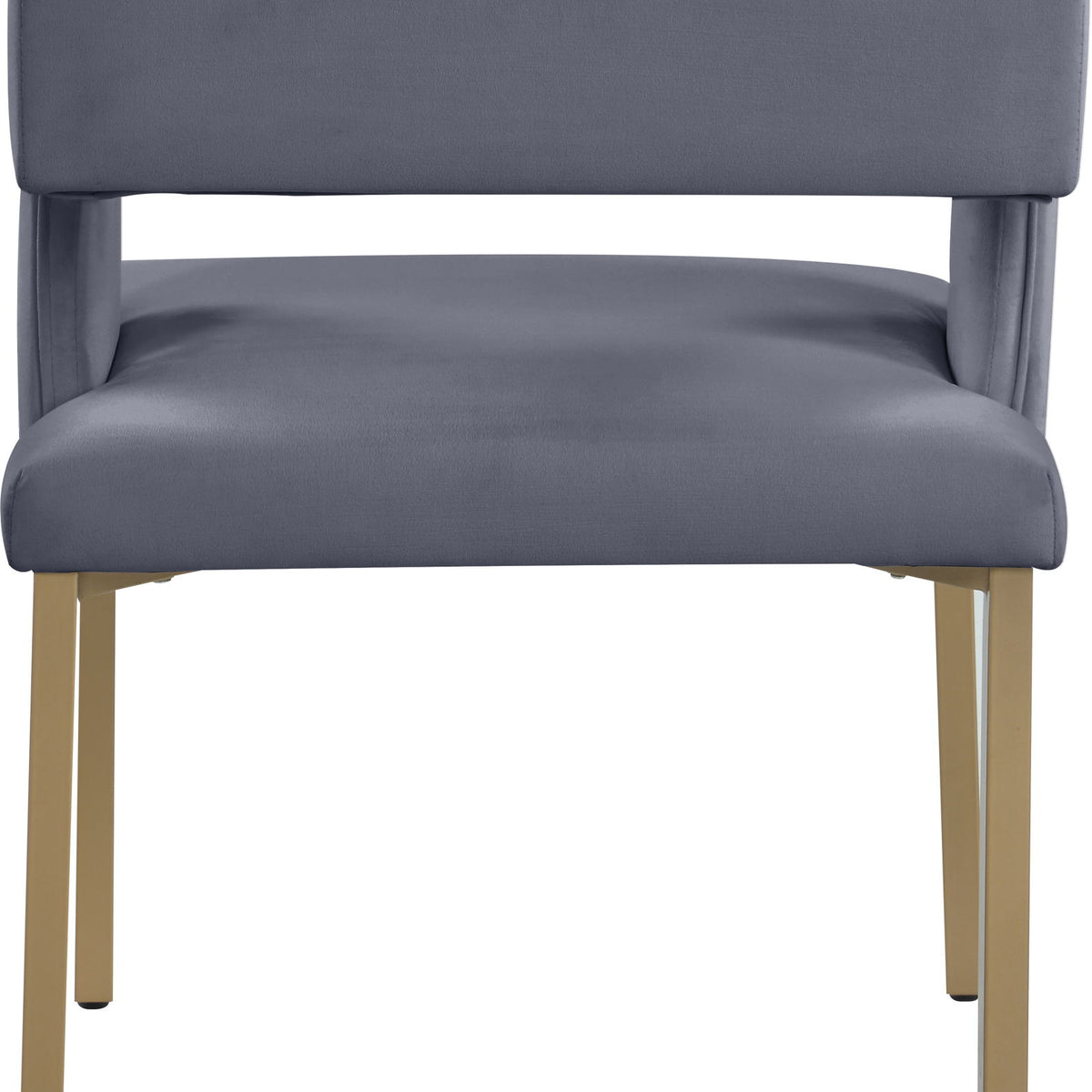 Caleb - Dining Chair with Gold Legs (Set of 2)