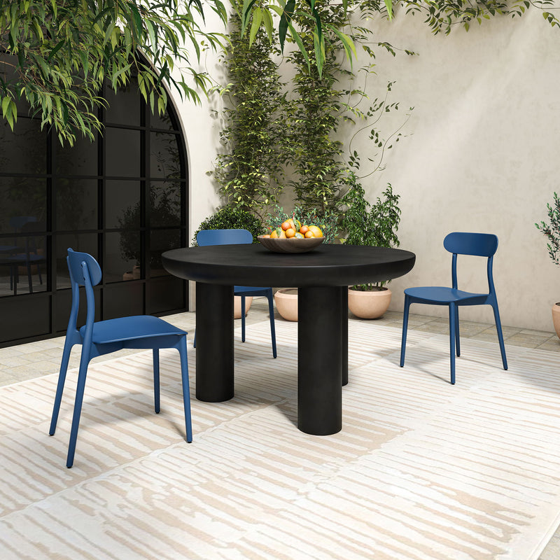Kent - Outdoor Dining Chair (Set of 2) - Navy