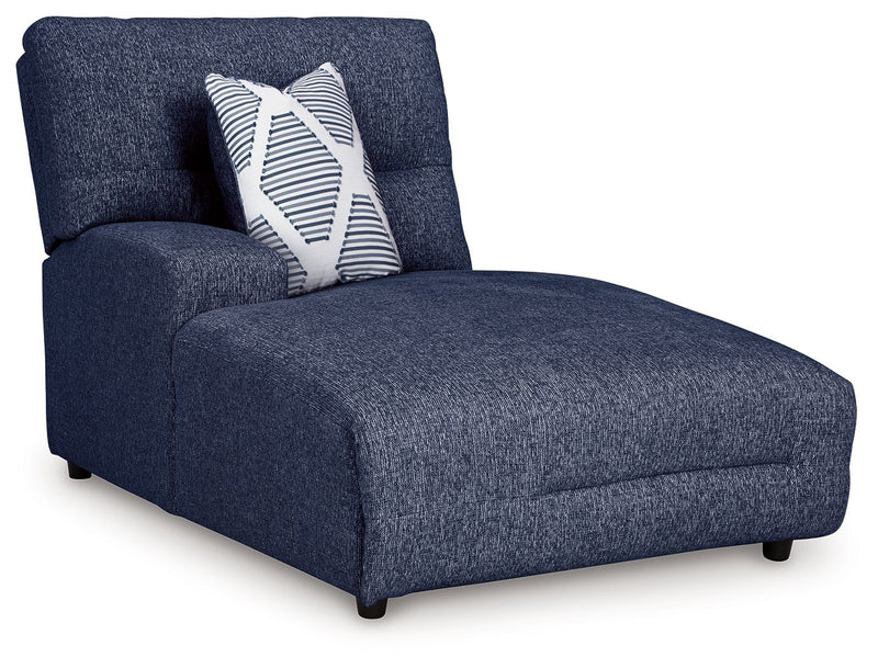 Acklen Place - Laf Power Reclining Back Chaise - Navy
