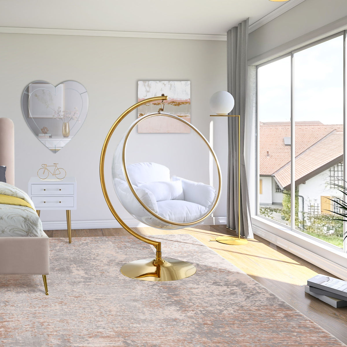 Luna - Swing Bubble Accent Chair