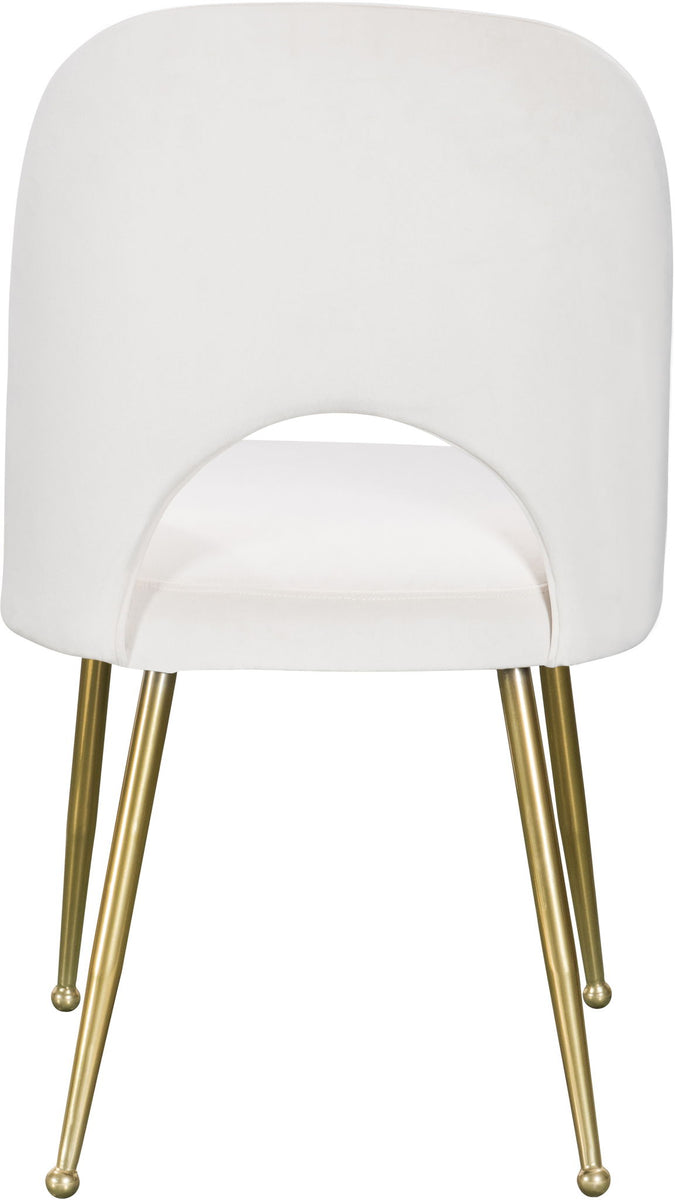 Logan - Dining Chair (Set of 2) - Gold Legs