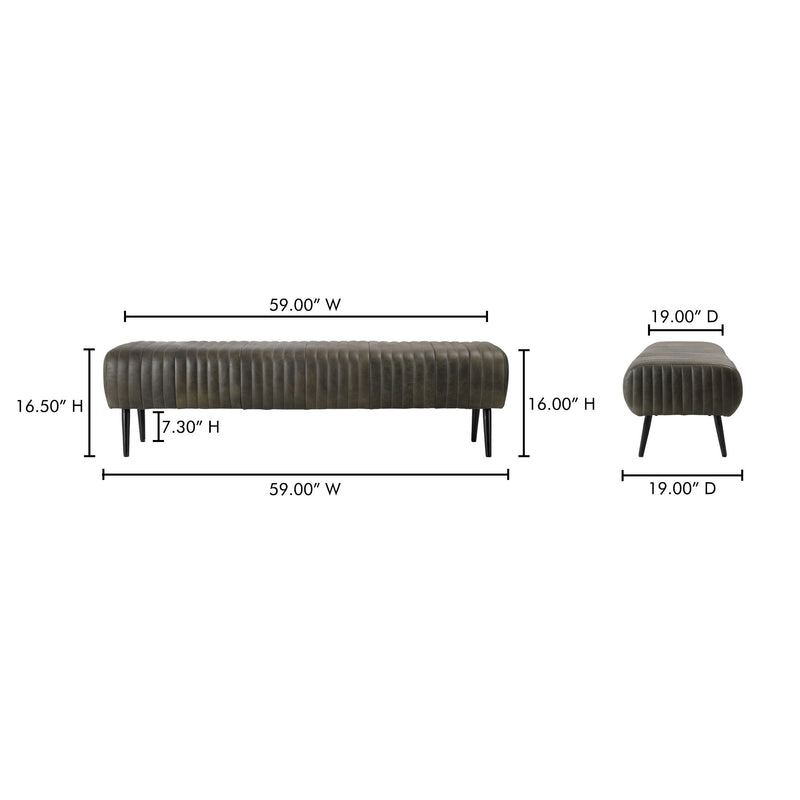 Endora - Bench - Olive