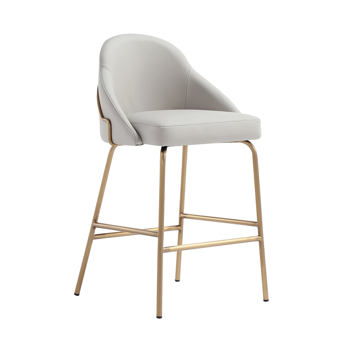 Manhattan Gracie - Counter Stool With Gold Base