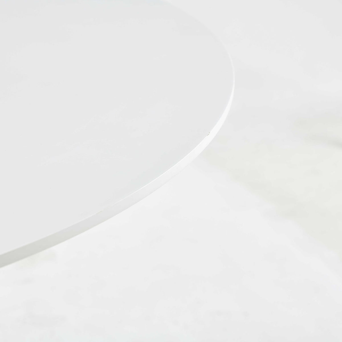 Table Mid-Century Dining Table For 4 - 6 People With Round MDF Table Top, Pedestal Dining Table, End Table Leisure Coffee Table, Cross Leg