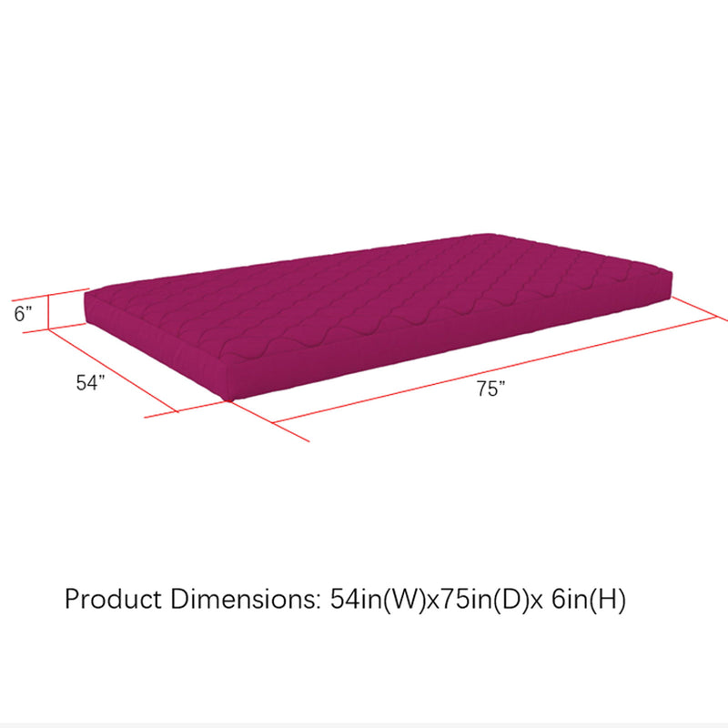 Dana - 6" Quilted Mattress With Removable Cover