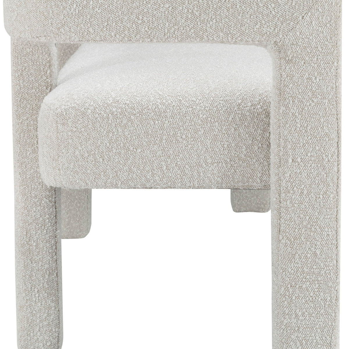 Athena - Boucle Fabric Bench