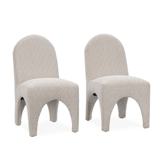 Ella - Upholstered Dining Chair (Set of 2) - Birch Cream