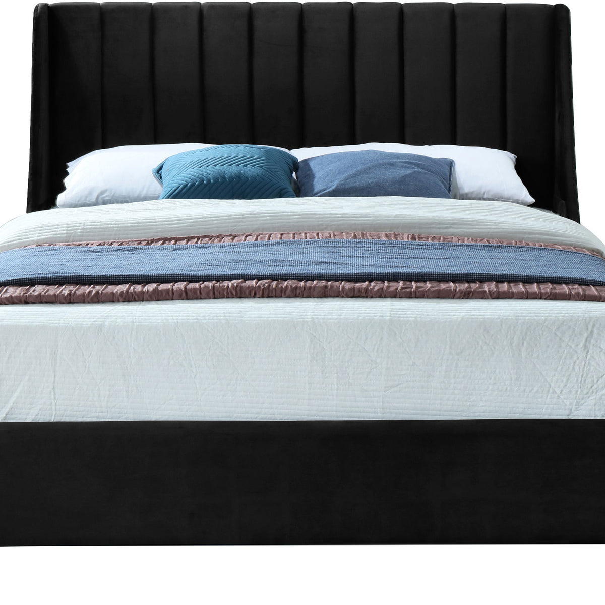 Eva - Velvet Bed
