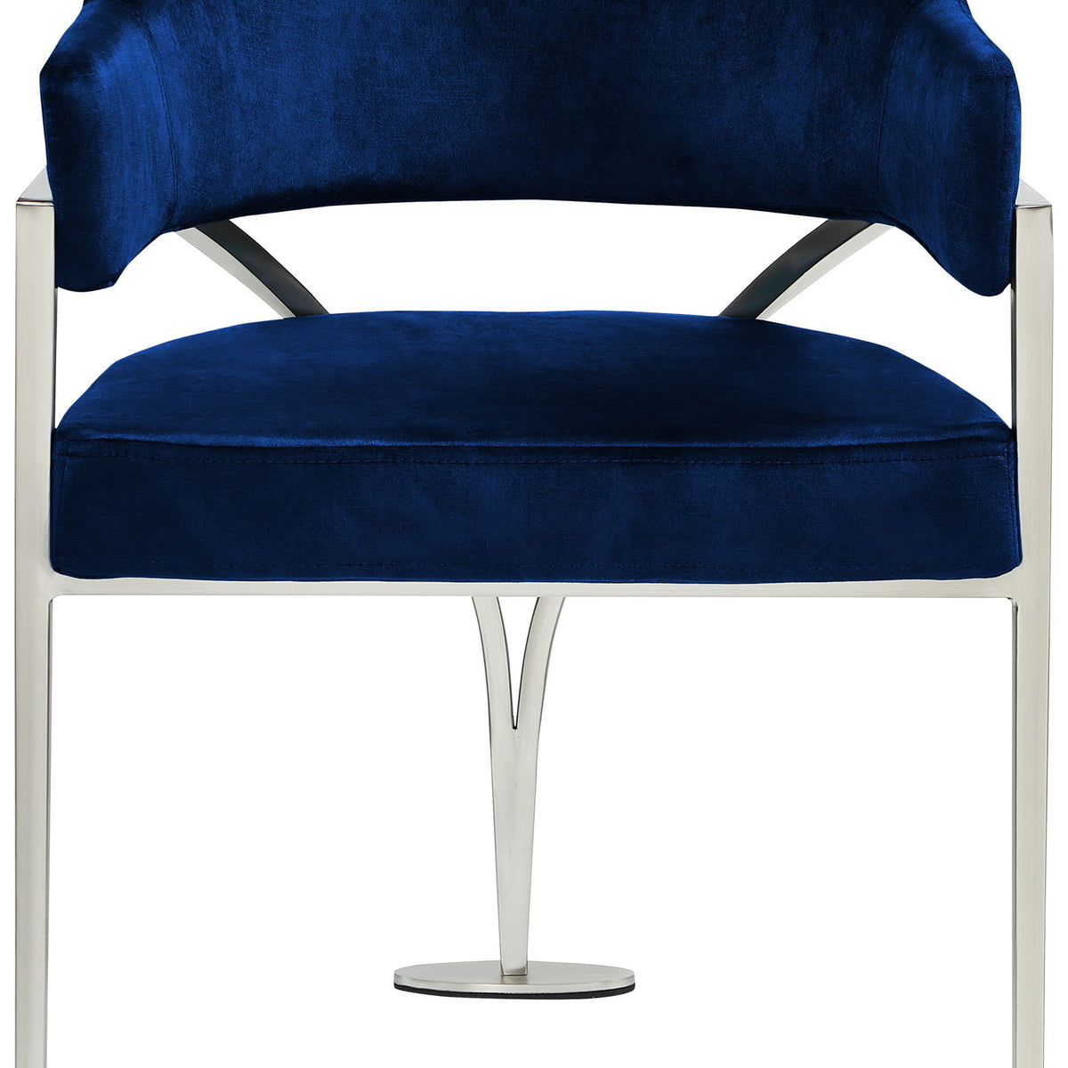 Madelyn - Dining Chair (Set of 2) - Brushed Chrome